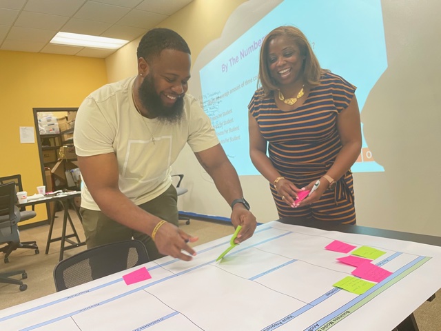 scholarshipacad's tweet photo. Several weeks ago, we were able to host an in-person training with @BreakthroughATL using our Train-the-Trainer model! We appreciate your partnership and look forward to more chances to collaborate on college access π #dofinancialaiddifferent https://t.co/ouwptvCNyA