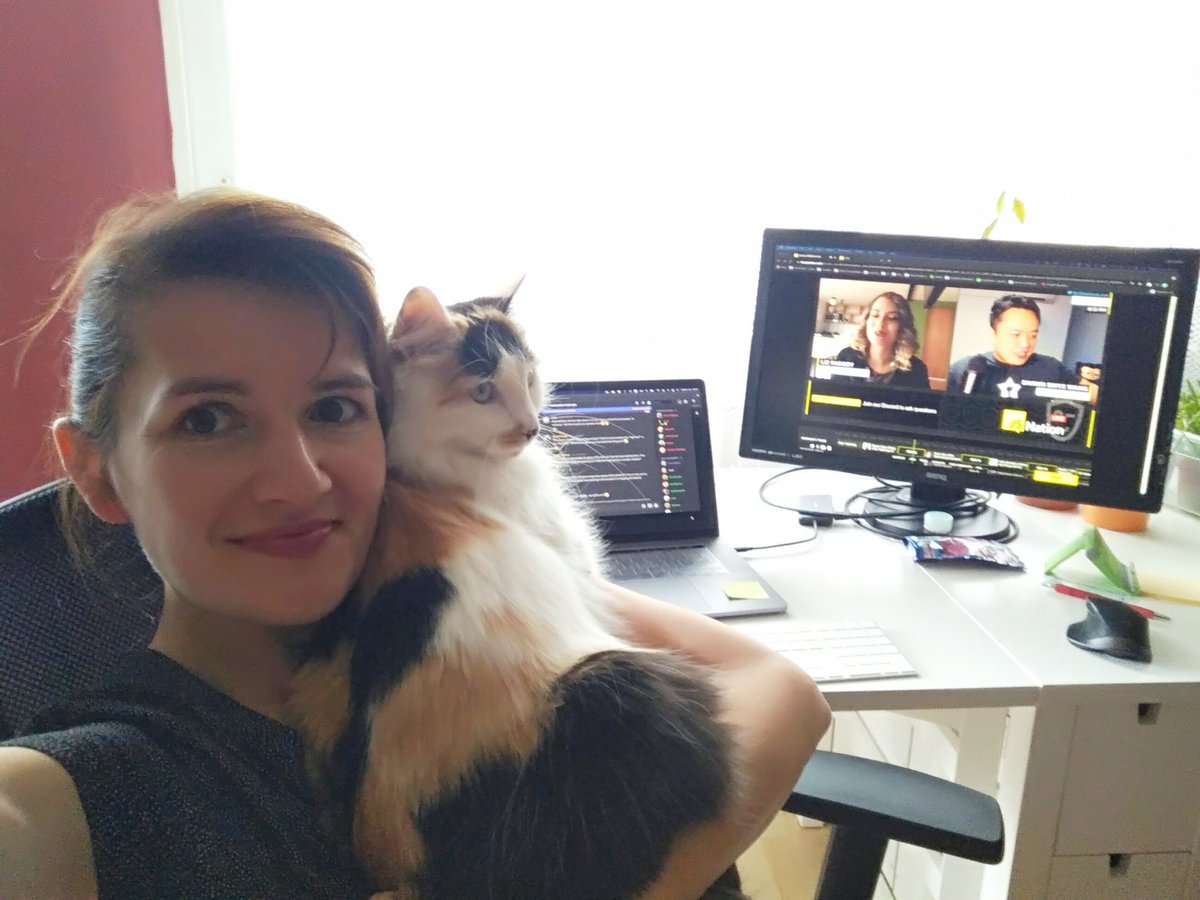 MartynaSkup (@martynaskup) on Twitter photo Attending my first IT conference <a href="/thejsnation/">JSNation | The key JS conference</a> #JSNationLive
Happy to learn new things and be a part of the JSNation community 😊😺 Attending my first IT conference <a href="/thejsnation/">JSNation | The key JS conference</a> #JSNationLive
Happy to learn new things and be a part of the JSNation community 😊😺