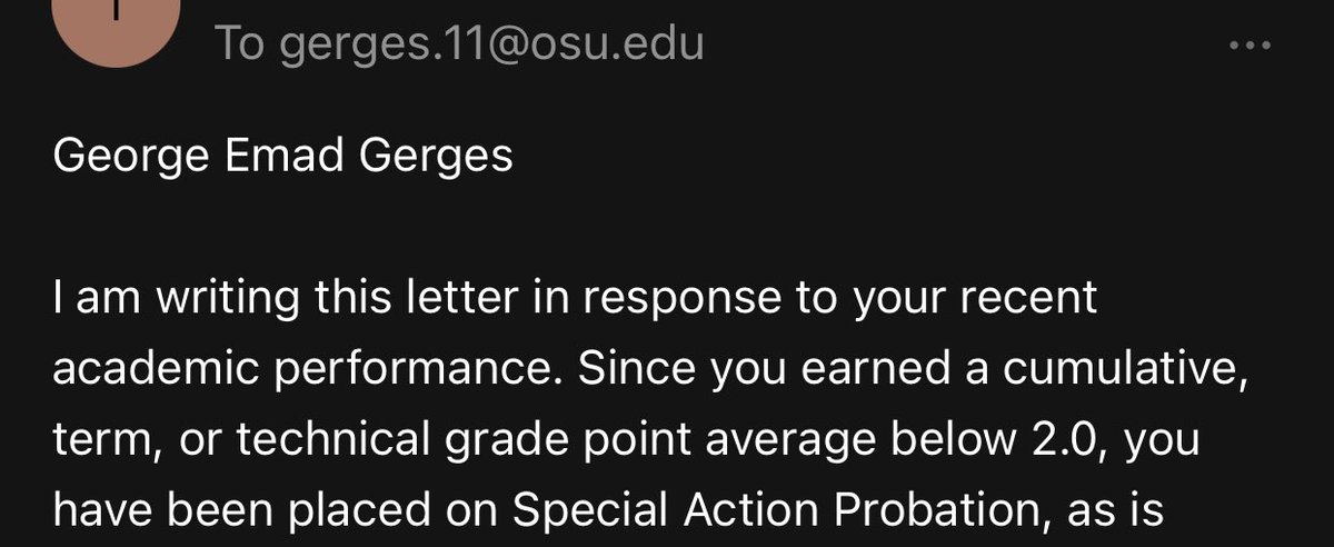 GergesMD's tweet photo. 6 years ago I got the worst email from OSU, and thought all my dreams were crushed.

Exactly 1 year ago I got the best email from OSU. It was a long journey in between. https://t.co/Rk6TLFRFMQ