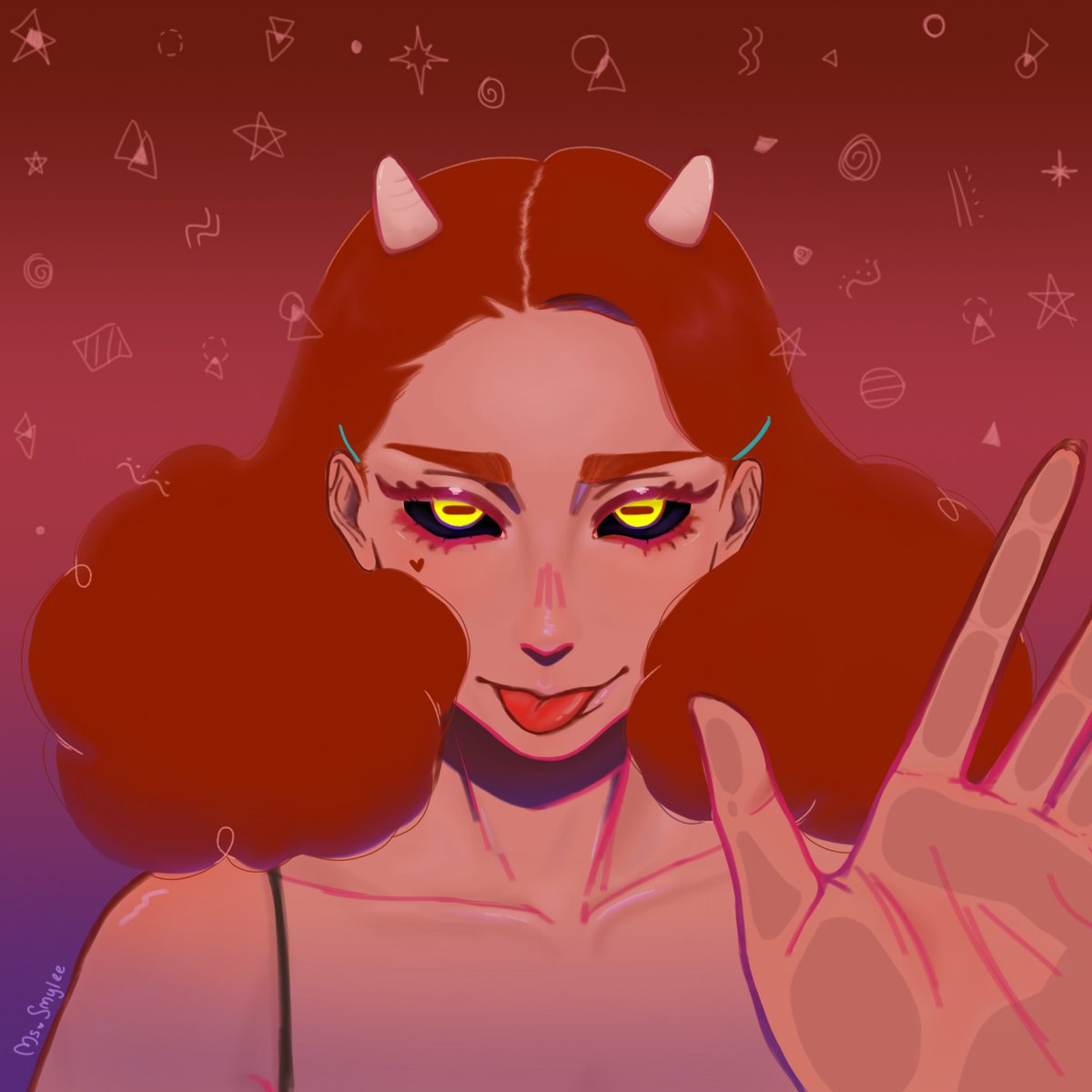 ms_smylee's tweet photo. My new OC: Vani ! She’s a little goat demon (haven’t really figured out her whole backstory just yet)
•
#illustration #oc #originalcharacter #digitalart #drawing #animeart #ArtistOnTwitter #artwork #progressart #sketch https://t.co/MozgPagd5G