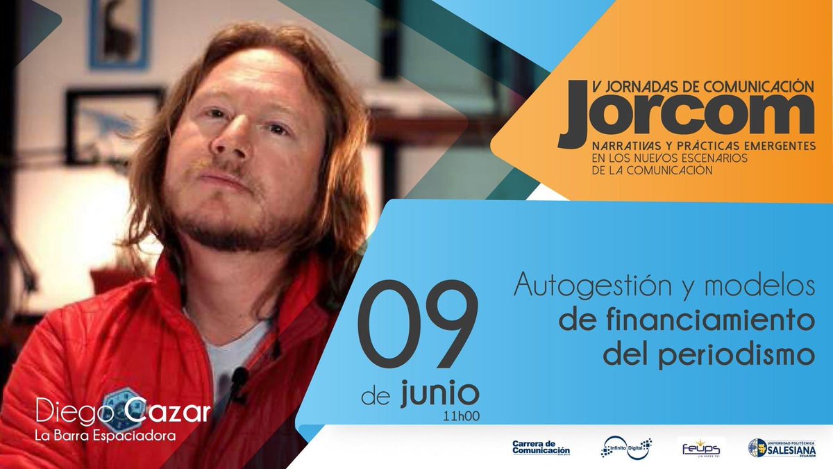 yadisvanegas's tweet photo. #EnVivo comienza  #MesaDeDebate del #EjePeriodismo  de la #JorComV a  las 11h00 por @InDi_UPS es un #eventogratuito
Programa completo: https://t.co/s0NuqaCkSr https://t.co/9Tq5G20pd6