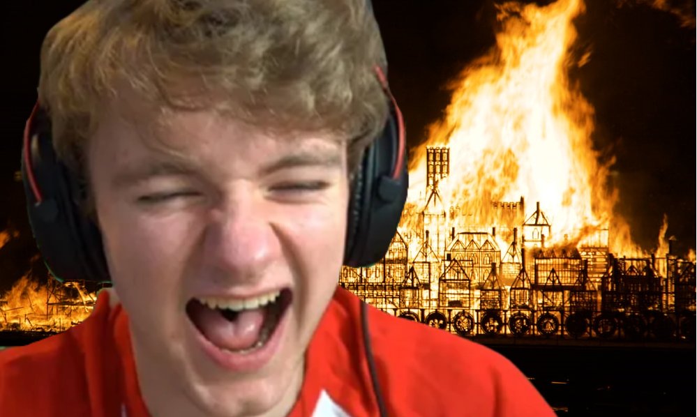 TommyFakeInnit's tweet photo. Turns Out Committing Arson Is Actually Hilarious!

Submitted by @shitice3 https://t.co/FkqF5lMhzT