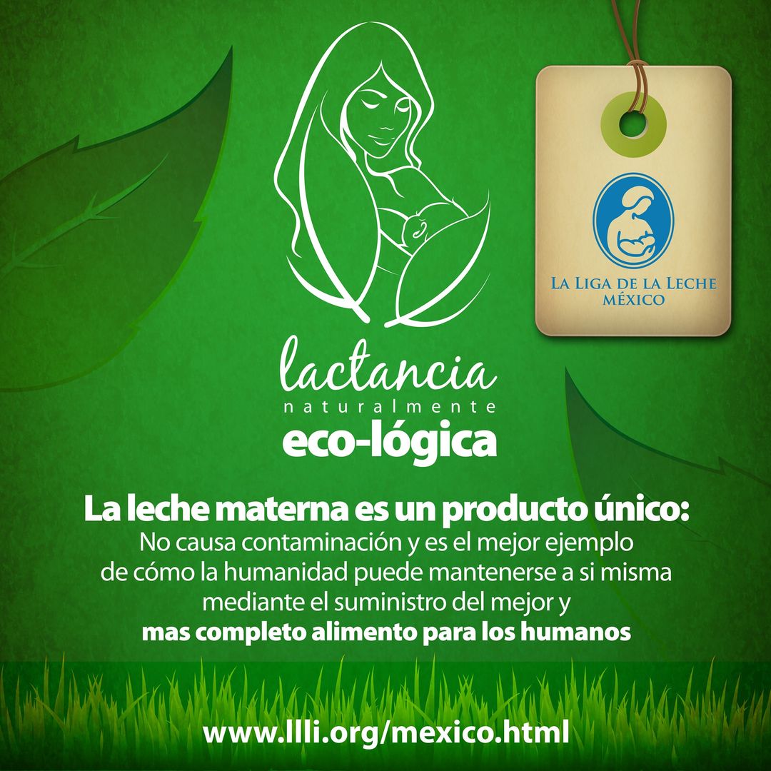 LLLMichoacanMex's tweet photo. Lactancia naturalmente ecológica https://t.co/EC7QroRIDX