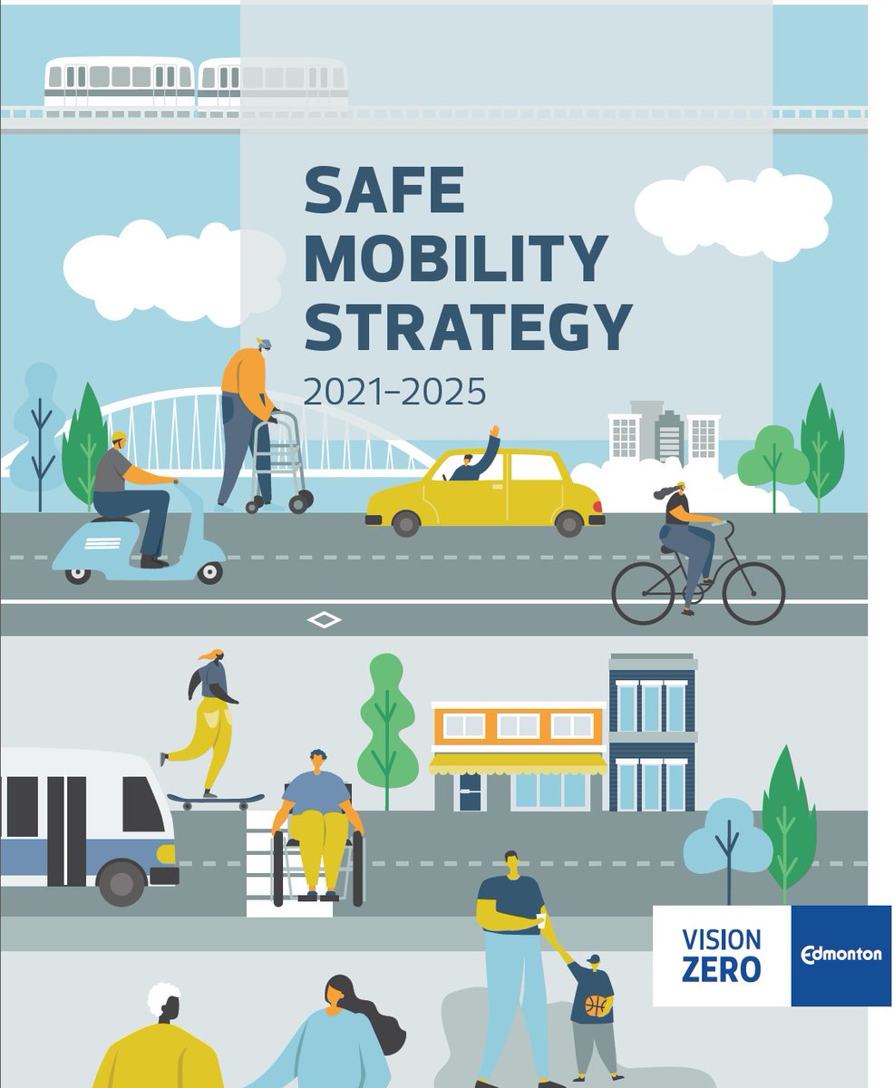 tylergolly's tweet photo. Very excited to share that our work for @CityofEdmonton's Safe Mobility Strategy has received @itecanada's 2021 Transportation Achievement Award in the Safety category! Well done to the @tooledesign team and our colleagues at the City. Onward to the @ITEhq awards! #CITEconf https://t.co/ytMxTWVn0Z