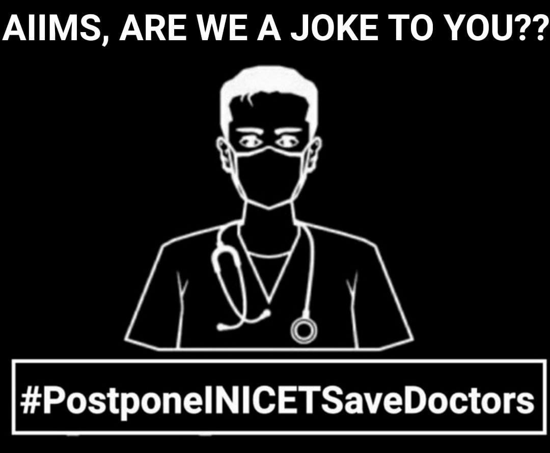 Pulkit37405362's tweet photo. #PostponeINICETSaveDoctors https://t.co/oTeBQnIsdC