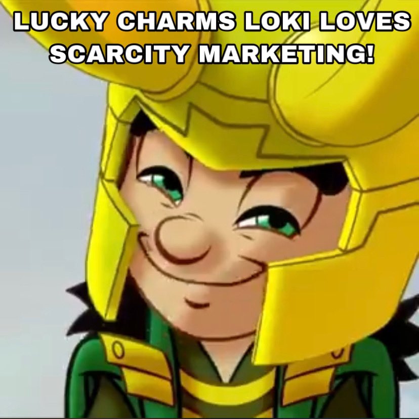 CinemaFanatic0's tweet photo. This was a load of crap.

@disneyplus #MischievouslyDelicious @LokiOfficial @LuckyCharms https://t.co/UaEB6VqO49