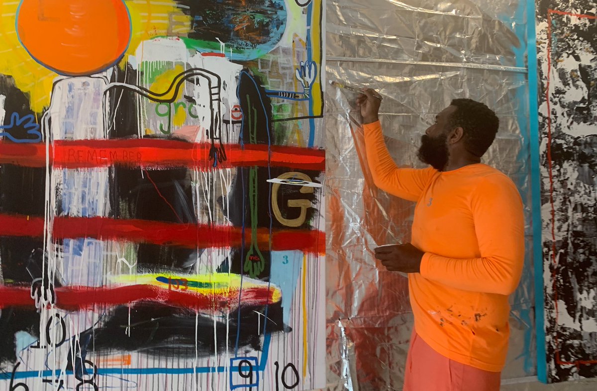 BK Adams' 'outterman vs innerMAN" centers sustainability, bringing viewers on a ride through his formative years. 
RSVP to see this dynamic show open this upcoming Saturday! 
LINK: eventbrite.com/e/157873948229