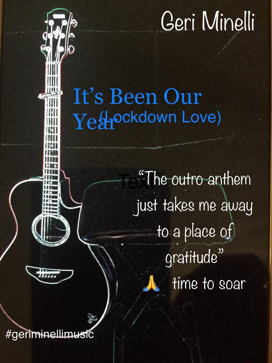 geriminelli's tweet photo. Sing my outro in the terraces, sing my outro and soar with gratitude. #geriminellimusic😎 #Itsbeen our year #lockdownlove “I thank GOD for the day you came to see the good in me. Woah wo-woah woah-wo woah-wo woah...” https://t.co/m5Idud6Rg6