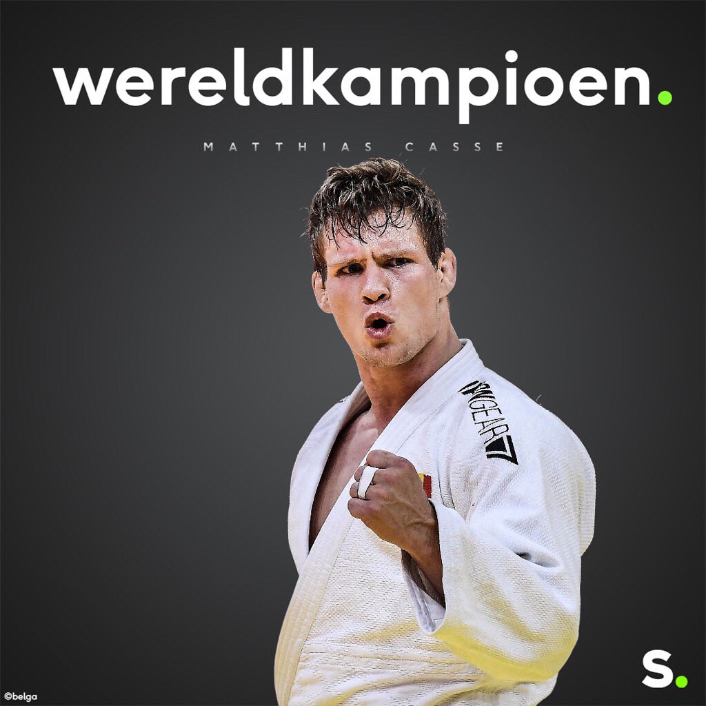 sporza's tweet photo. Wereldkampioen judo? Wij! 🇧🇪

https://t.co/XwpkKGPIey https://t.co/uEHwwKdgat