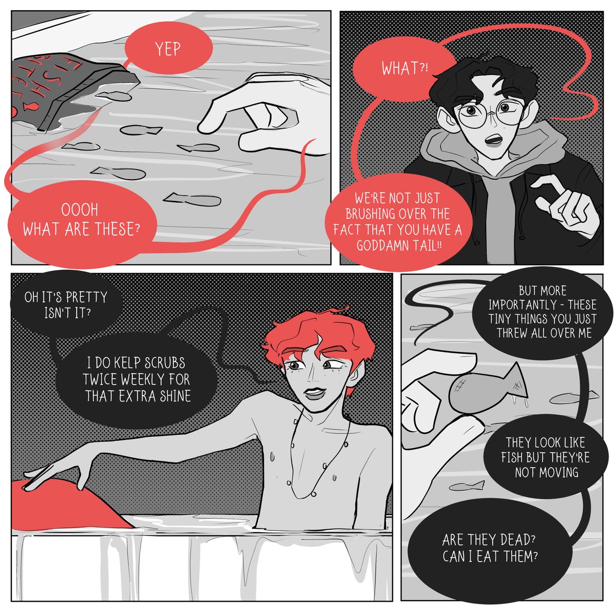 unoffishal roommate au🐠 #markhyuck

Tail reveal🧜🏼‍♂️[4/6] 