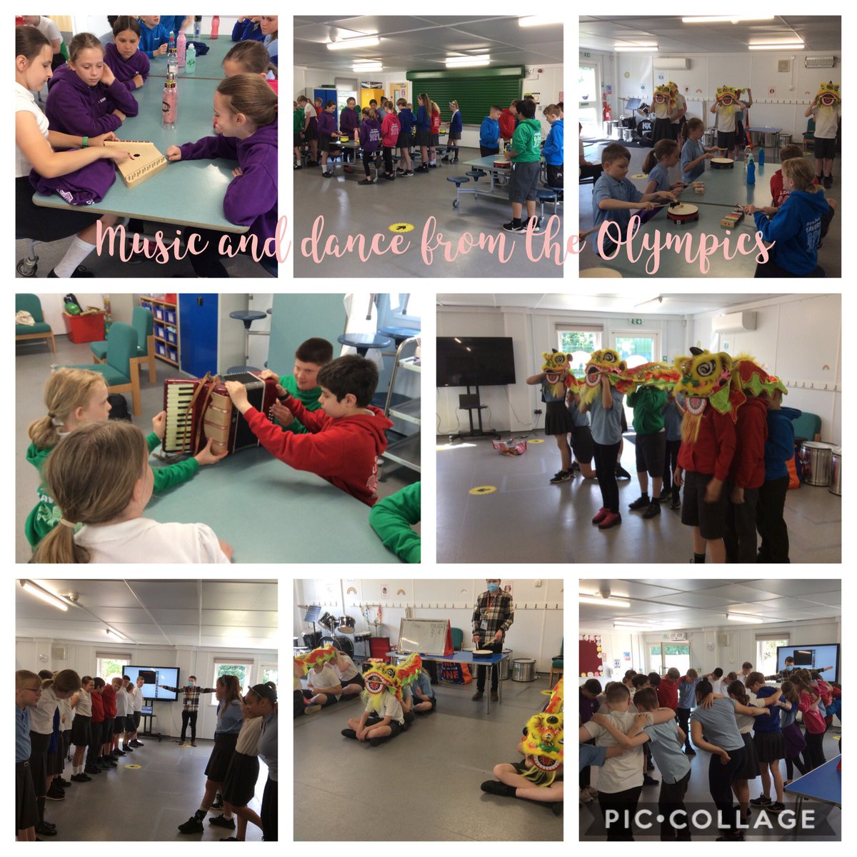 bdps_eco's tweet photo. @brynderiprimary Having fun learning about music from past Olympics with Iwan from Glamorgan Music School. https://t.co/ryHAm02jRS