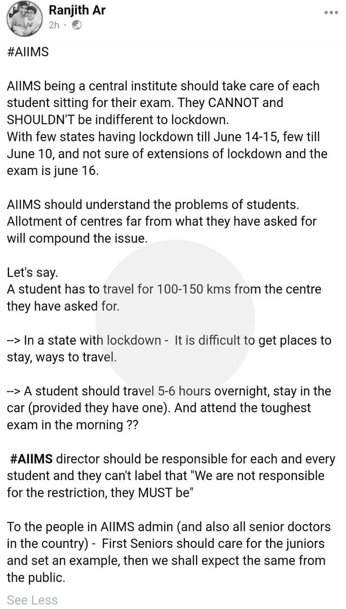 AnandRamchan's tweet photo. The main goal of our profession is to "empathize" &amp; "sympathize. By quoting "we are not responsible for travel restrictions",you have challenged the nobility of this profession and made a mockery of it.#PostponeINICETSaveDoctors
@DrTamilisaiGuv @PMOIndia @asadowaisi https://t.co/GcbnLsiPSh