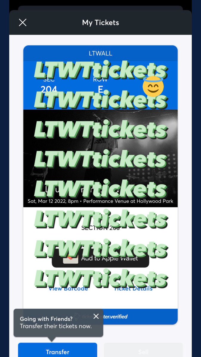 SELLING ONE (1) ticket for sec 204 row E to Louis Tomlinson in Los Angeles on March 12 for $74 !! DM @SoullessSkin76 

louis world tour sell buy tickets LA
