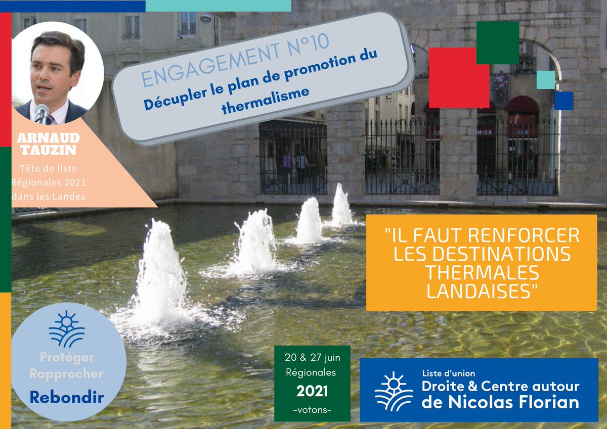 [REGIONALES 2021]
#arnaudtauzin #regionales2021
#landes #chalossetursan
#nicolasflorian #lesrepublicains #uniondeladroiteetducentre