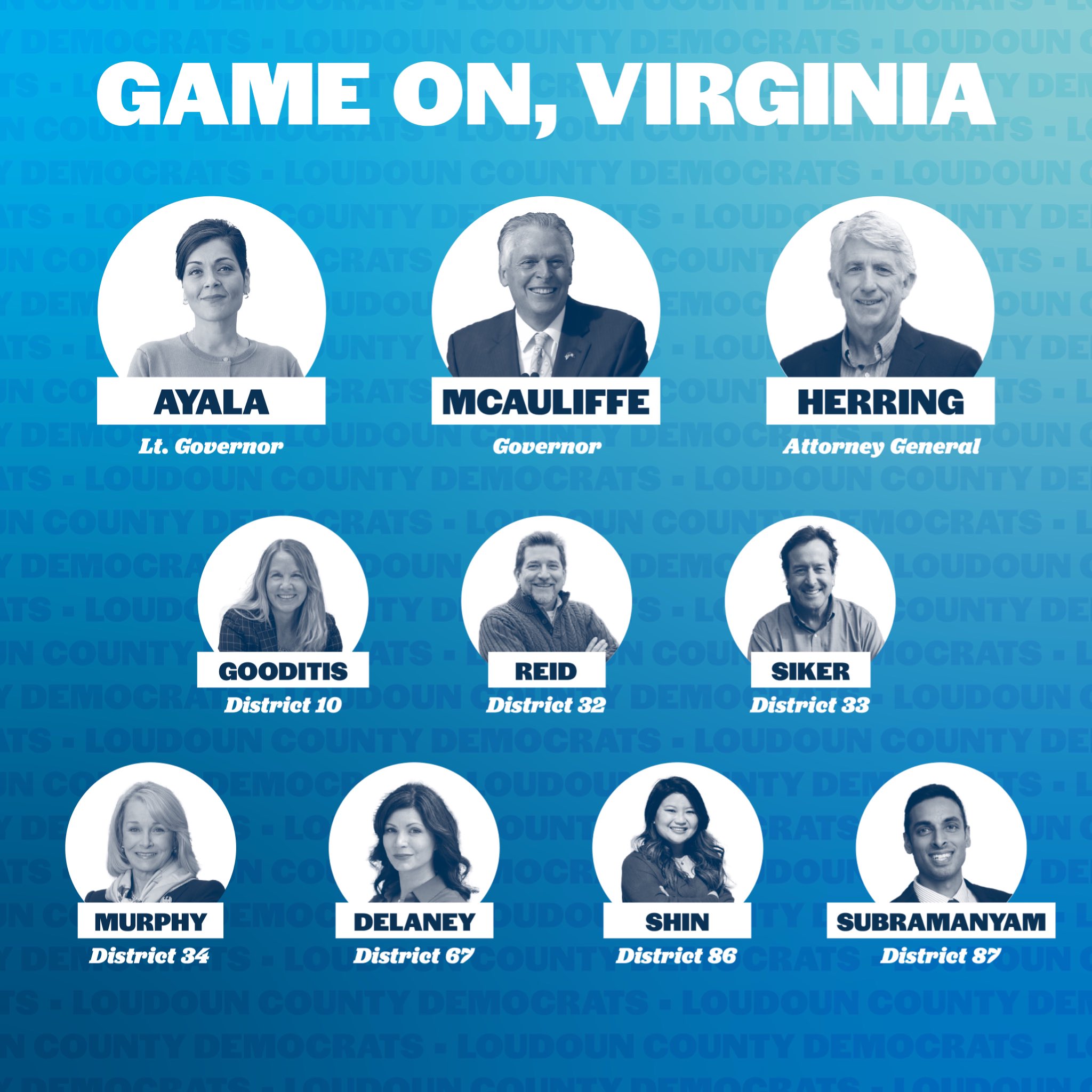 Loudoun Democrats on Twitter "Proud of our 2021 candidates running to