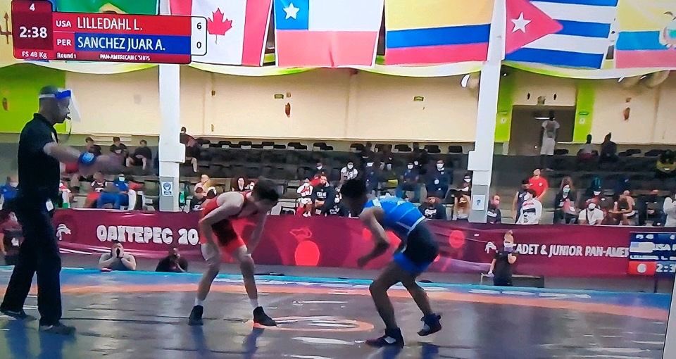 Damoneycoach's tweet photo. Lighting Luke Lilledahl will wrestle for Gold 🥇 at the Pan ams at 430pm central time 
#FORMYGOD
#FORMYSCHOOL
#FORMYBROTHERS
#CODE10
@xtremetraining9 
@WolvesDenMMA 
@CoachKJ__ 
@MatScoutWillie 
@CadetsWrestling 
@USAWrestling https://t.co/9mfqtfBNNY