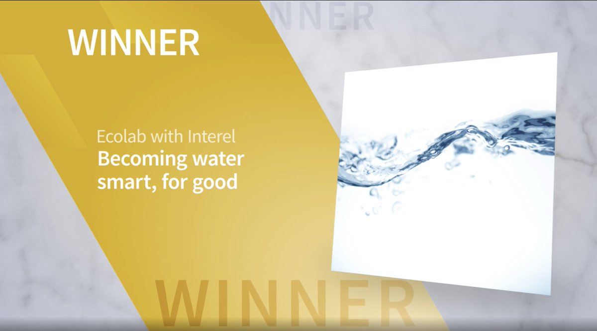 Provoke_News's tweet photo. #SABREAwards EMEA Winner: ISSUES MANAGEMENT: Becoming water smart, for good —Ecolab with @InterelEU https://t.co/36meu7Ltfr