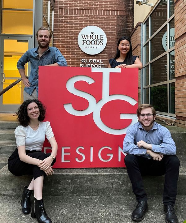 design_stg's tweet photo. Say hello to our Austin summer interns! They will work side-by-side with architects, interior designers, and technical professionals all summer. Bennett Lembcke, Ashley Chen, Dylan Treleven are studying @UTAustin and Mariana Echanove is @TAMUARCH. Welcome!
#stgdesign https://t.co/ZqbEob90yY