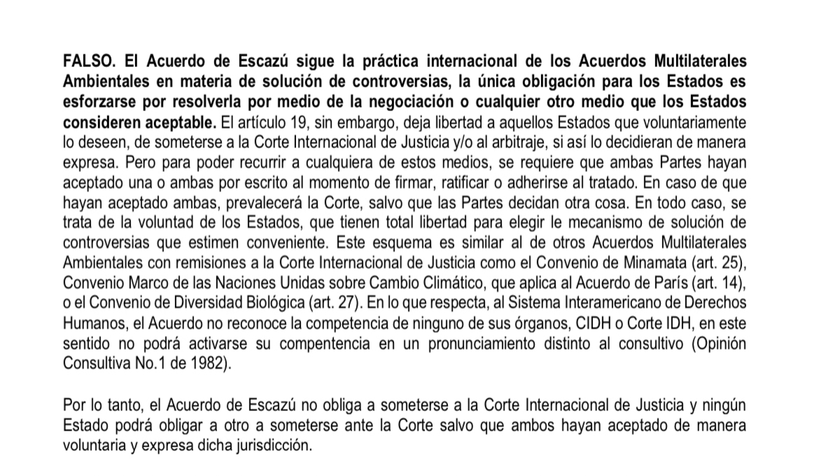 carolinaguerram's tweet photo. FALSO @MariaFdaCabal De la misma manera en que ya no existe la Unión Soviética, el Acuerdo De Escazú no implica ceder (si Mafe es con C, no con S) la soberanía de Colombia a organismos internacionales. Las reglas de derecho internacional público NO cambian https://t.co/XINPrHLZSM https://t.co/jThMHxYoAt