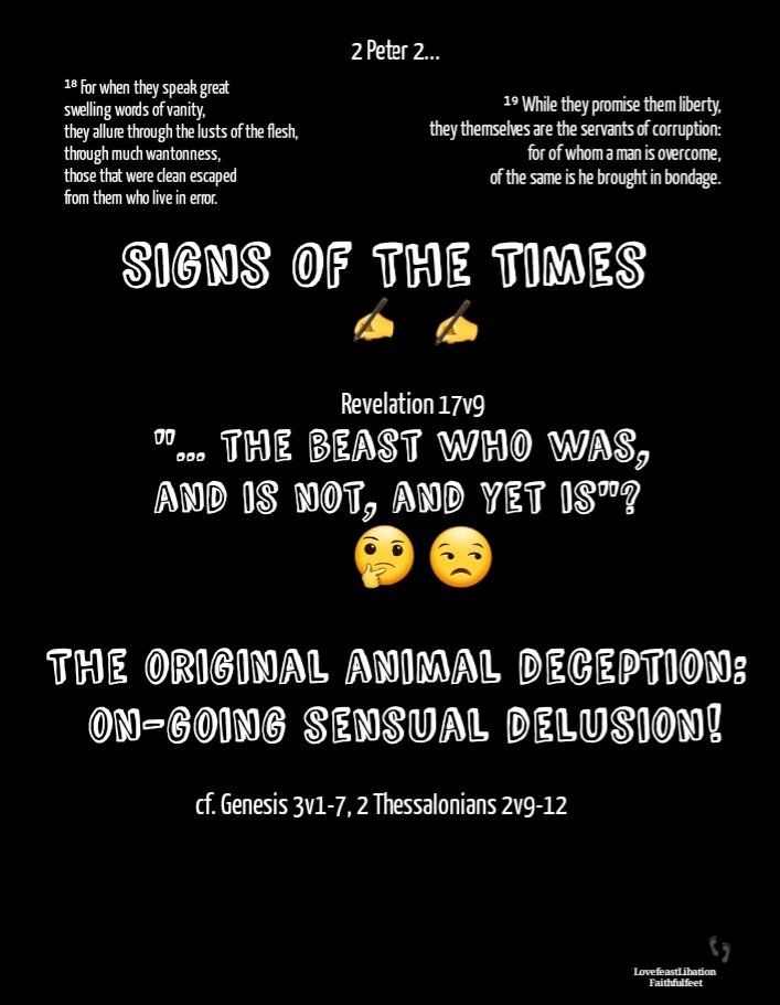 RobynGreenfflfl's tweet image. #Signs ✍✍ of the #Times 

?🤔😒!

#LovefeastLibation 
#FaithfulFeet 👣