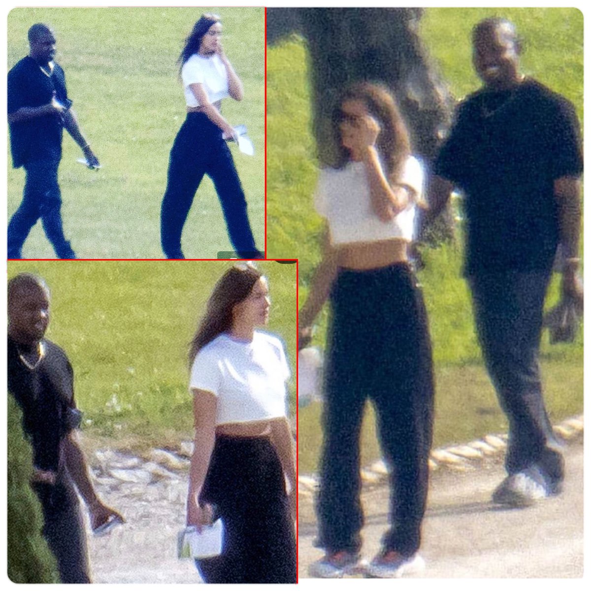2_sayfaofficial's tweet photo. Kim Kardashian ile boşanma aşamasında olan Kanye West’in model Irına Shayk ile ilişkisi belgelendi. https://t.co/pjZHC5G70b