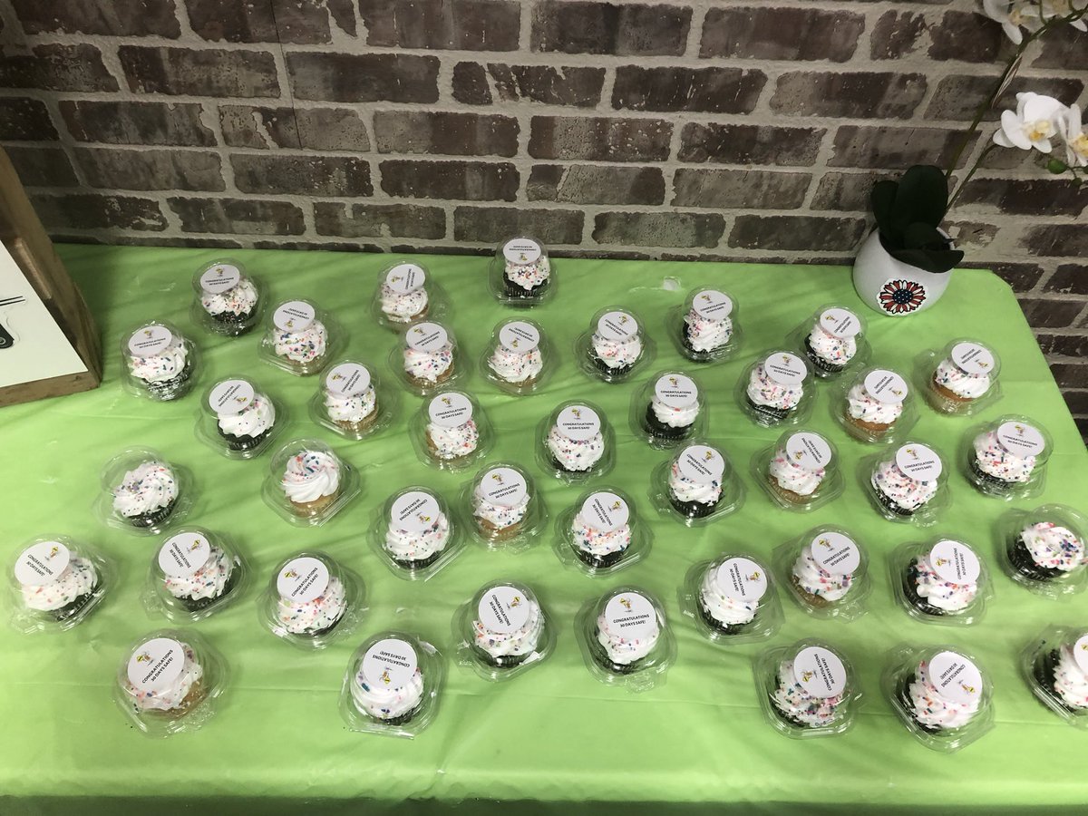 Celebrating 30 days safe with the team. <a href="/cj73fe/">Clarissa Ferrales</a> <a href="/asando54/">Abel Sandoval</a> <a href="/Pitmastery/">Brent Jahnke</a> <a href="/garland_haynes/">Garland Haynes</a> <a href="/StevenR92557940/">Steven Roberts</a>