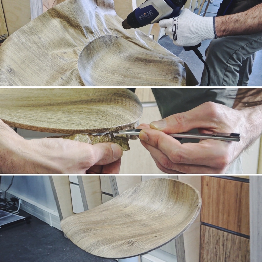 WrapInstitute's tweet image. CURVY BARSTOOL - Discover how to easily wrap this curvy barstool with a steep drop-off on the edges [ + learn how to trim the film with sandpaper]! ➡️➡️ bit.ly/curvybarstool
.
.
.
#curvybarstool #barstools #barstooldesign #barstoolwrap #chairwrap #chairwraps #barstoolwraps