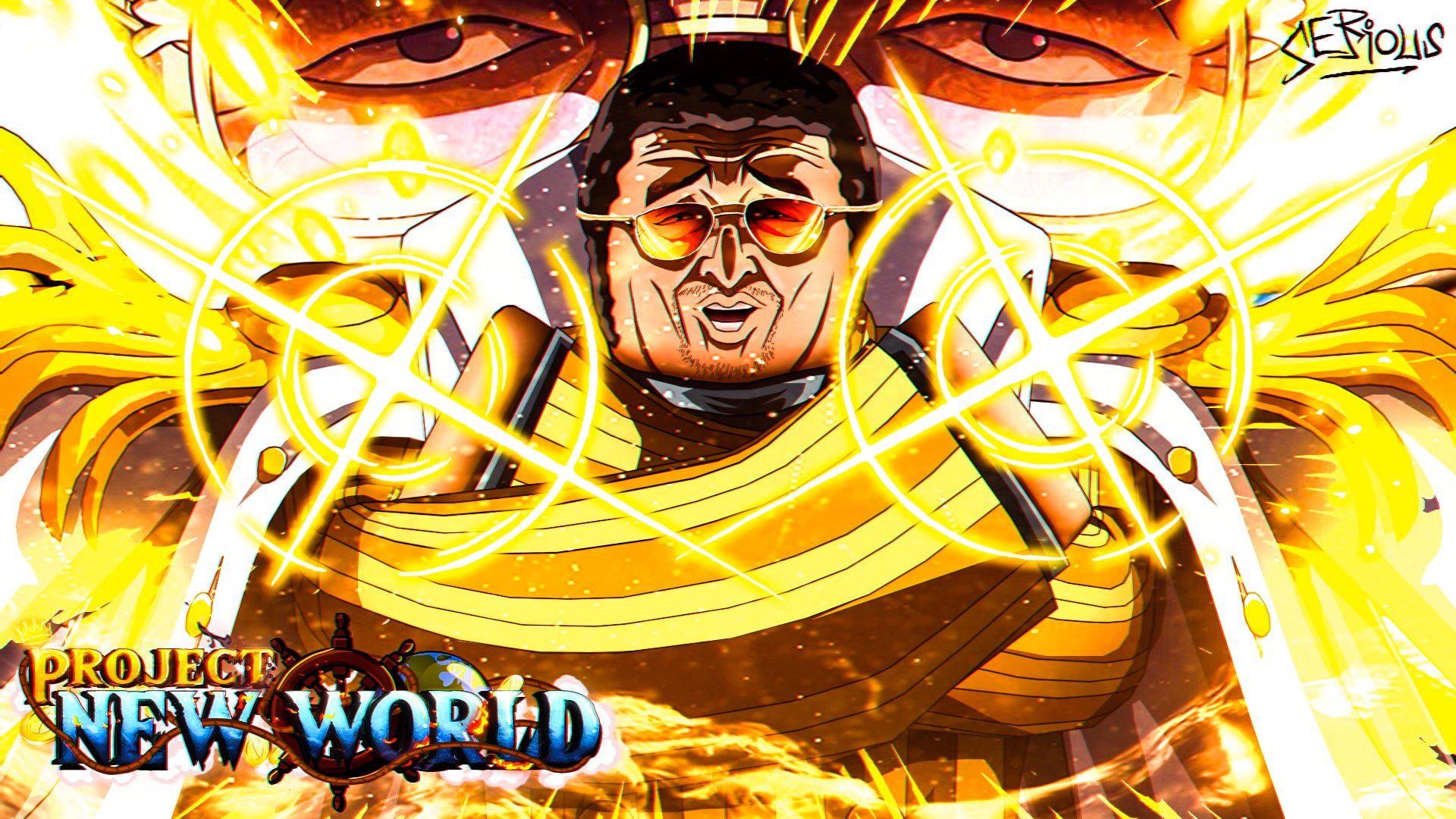 SeriousBW on X: PROJECT NEW WORLD UPDATE SOON?! - Kizaru GFX