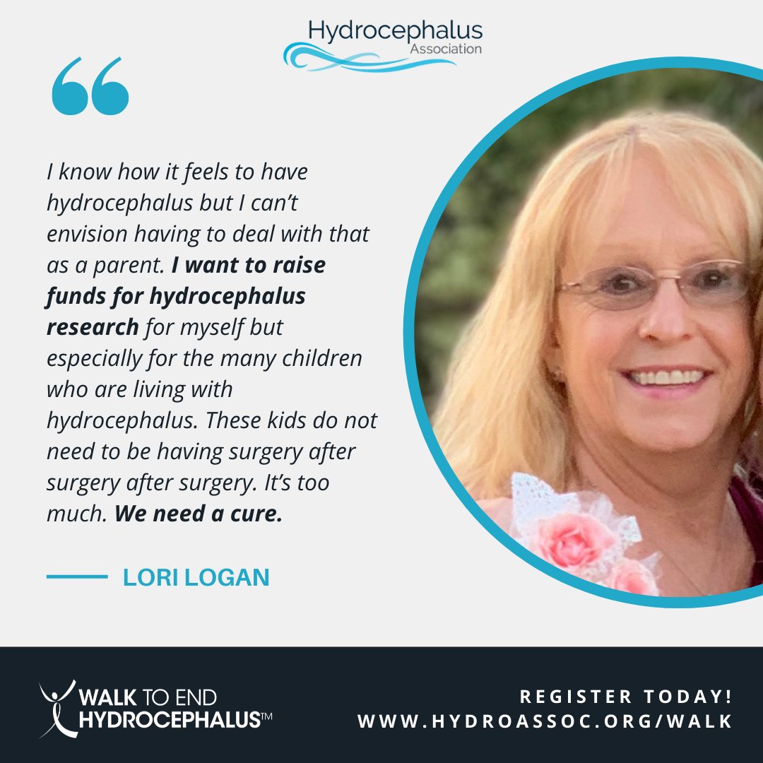 HydroAssoc's tweet photo. Since being diagnosed at age 46, Lori has had 4 brain surgeries & she fears it may not be her last. That's why she takes part in the New Orleans WALK. What or who inspires you to WALK? Tell us in the comments below and register for a #HAWALK near you! https://t.co/fHjfuC82OX https://t.co/PJr5WTiFz6