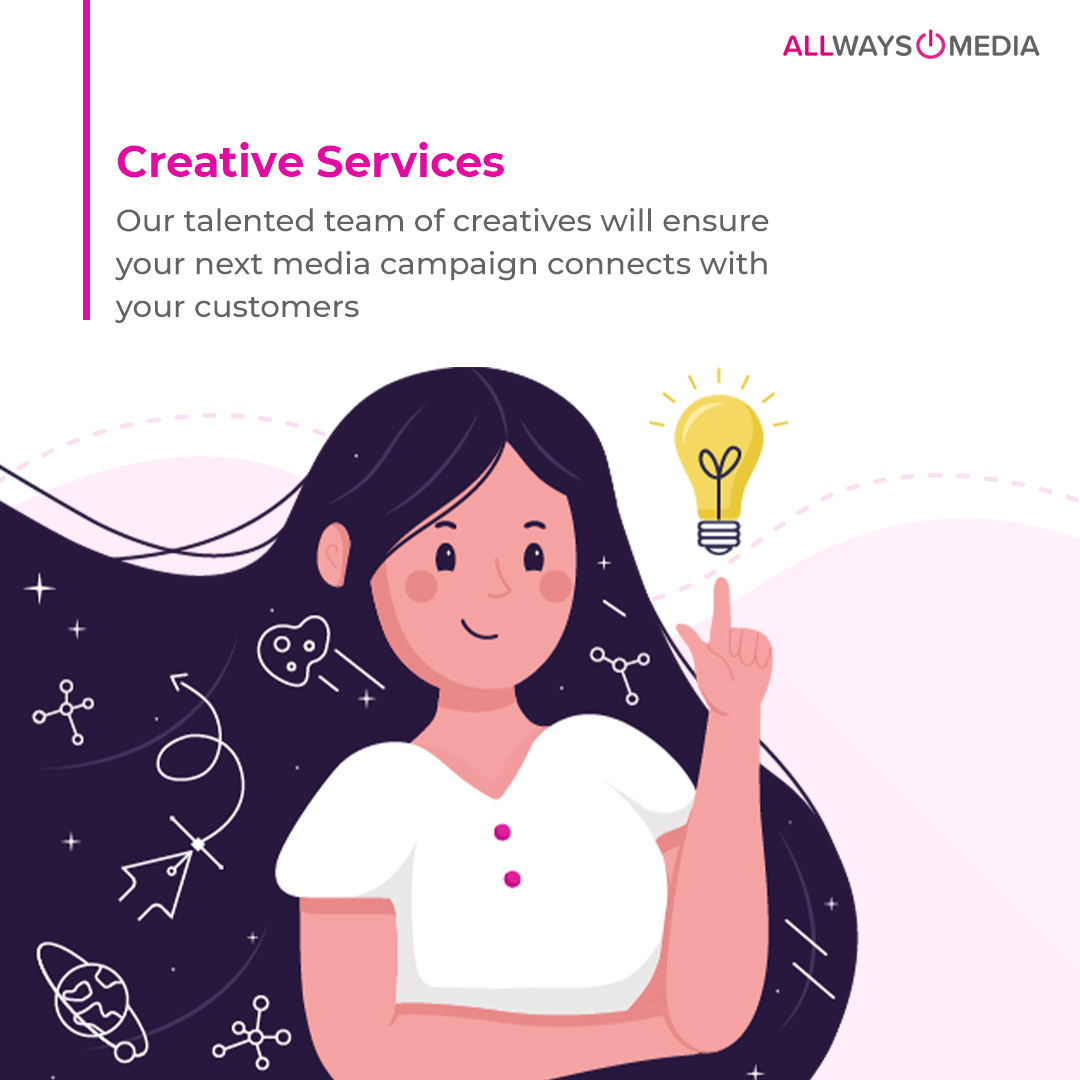 allwaysmedia's tweet photo. Creativity is what brings meaning to your brand messaging and resonates with your customers

#knowyourcustomer #Allways #AllwaysMedia #digitaladvertising #advertising https://t.co/PbaZh4NgIj