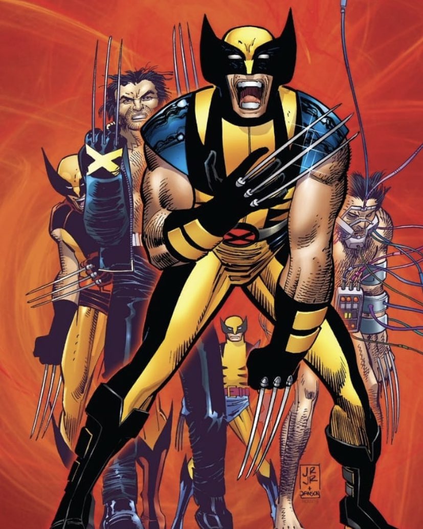 #Wolverine #WolverineWednesday Briliant #Art from #JohnRomitaJR