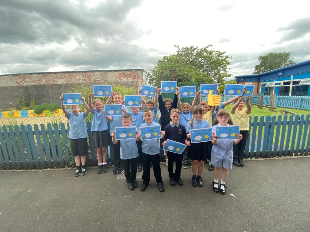 Well done to our Year 4’s who received the attendance award! Brilliant 👏🏼