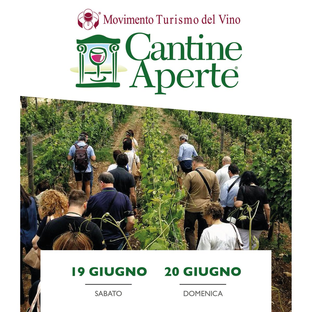 il 19  - 20 giugno si replica ! Vi aspettiamo bit.ly/2RDw55z  #CantineAperte2021 #CantineAperteCiSiamo, #VignetiAperti2021 #MTVItalia, #MTVVeneto