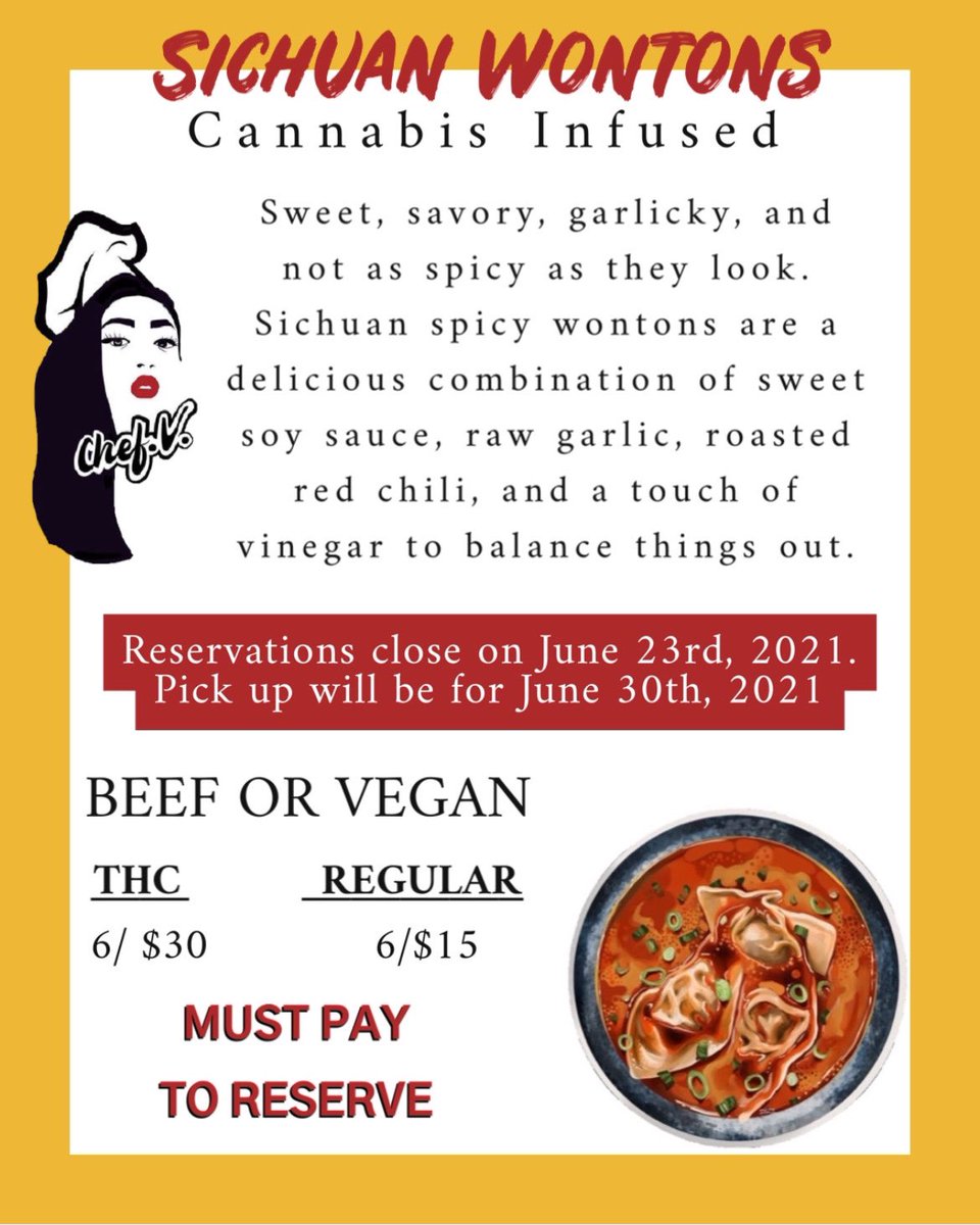 chefvanalee's tweet photo. THE TIME HAS FINALLY COME!!! Reservations start as of today! I will be only taking a limited amount of reservations. Thank you ☺️♥️

#ChefVanalee #FemaleChef #sichuan #sichuanfood #sichuancuisine #wontons #jerseycity #jerseycitynj #jerseycityeats #jerseycitylocal #jerseycitylife https://t.co/NlpcliNYfJ