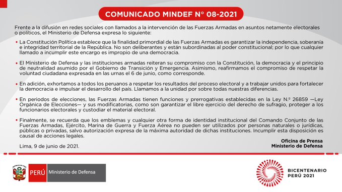 EjercitoPeru's tweet photo. #COMUNICADO https://t.co/LljKtNhp1u