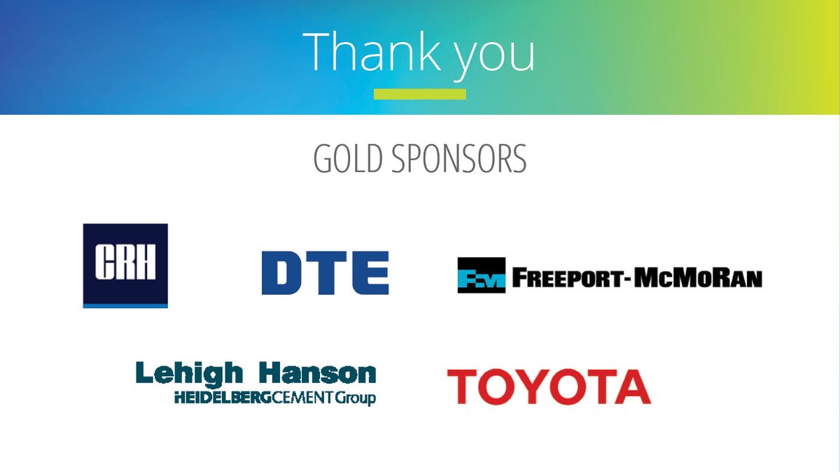 TandemGlobalOrg's tweet photo. A big thanks to our #WHCCon21 #goldsponsors
@CRH_Americas @DTE_Energy @FM_FCX @LehighHanson and @Toyota. We couldn't put on this wonderful event without your support. https://t.co/lcVEVvYKDB