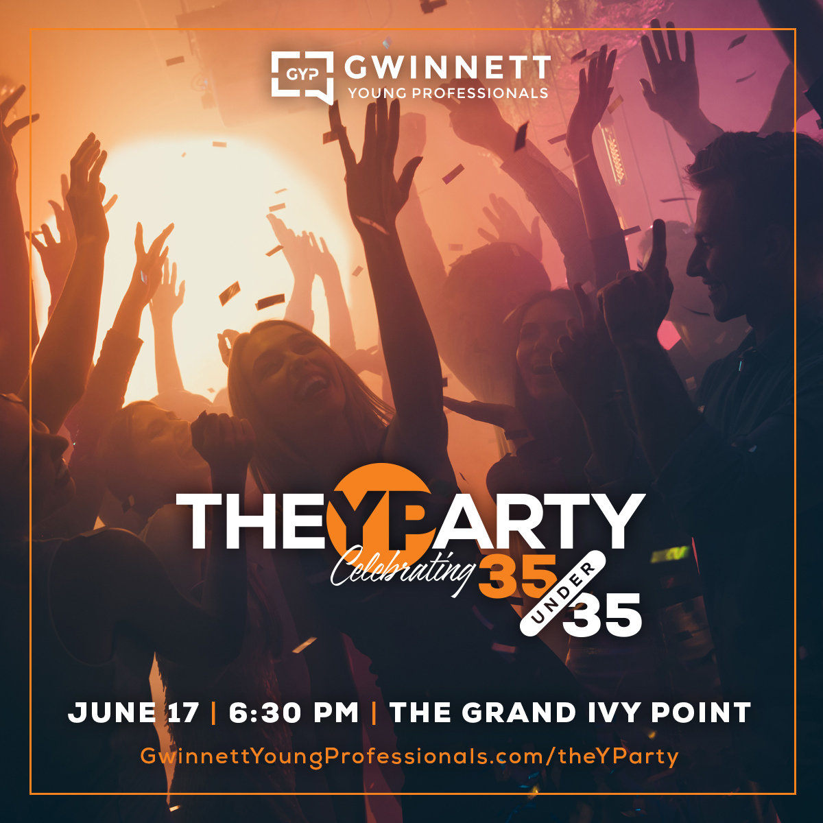 During GYP's biggest event of the year, THEYPARTY, we will announce our annual selection of Gwinnett’s top 35 young professionals, one of which will be recognized as GYP’s Young Professional of the Year. Read more: 
ow.ly/Ueit50F6HWC