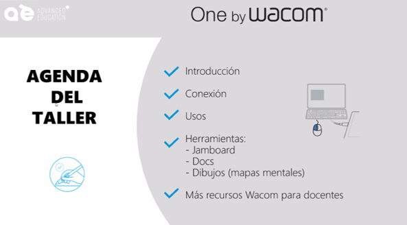 🧐¿Tienes un ordenador no táctil y no sabes cómo facilitar el aprendizaje a tus alumnos? Os presentamos la One by Wacom de <a href="/WacomEspanol/">Wacom Español</a> 🥳.
1º Taller de Wacom con el instituto <a href="/IesGarciaLorca/">IES LORCA ALBACETE</a>.
Pregunta para +info de la One by Wacom y su integración en el aula 👉👉@Grupo_AEd