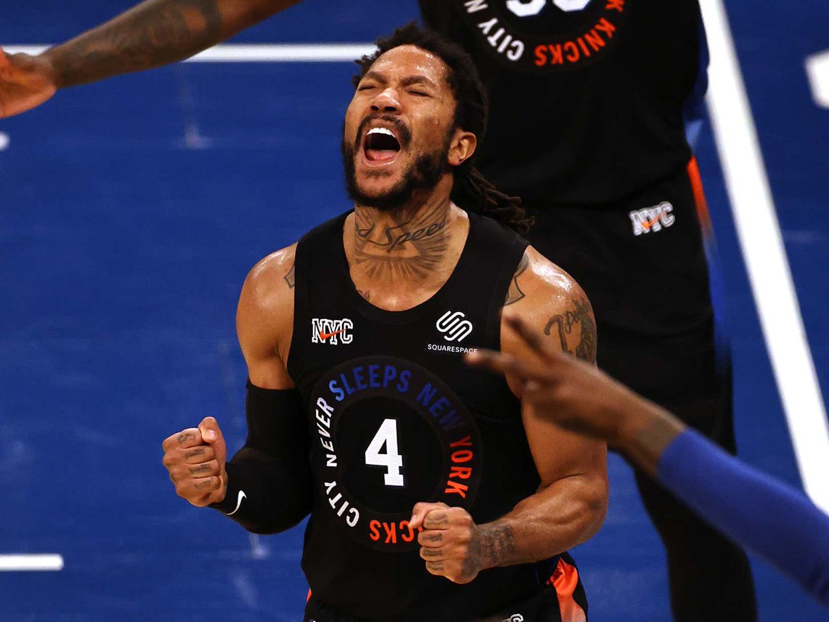 barstoolsports's tweet photo. Derrick Rose Fucked Around And Got Himself A 1st Place MVP Vote In The Year 2021 Of Our Lord https://t.co/yWJ5vcxqbU https://t.co/DpAbcPo5wQ