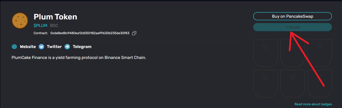✅VOTE FOR PLUM on Coinscope
💚coinscope.co/coin/plum
<a href="/plumcakefinance/">PlumCake Finance</a> #YieldFarming #Binance #DeFi #cryptocurrency #Airdrop #PLUM