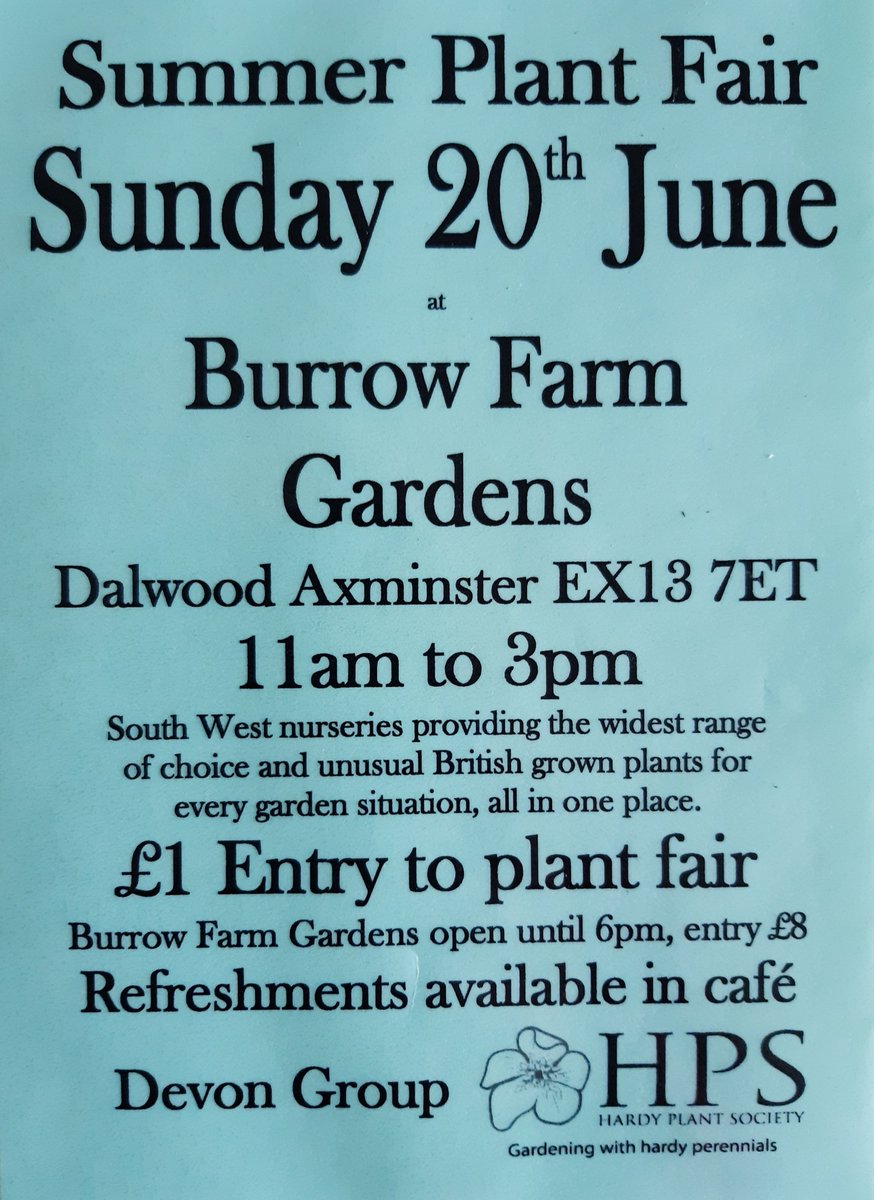 Great nurseries at this Devon <a href="/HardyPlantSoc/">Hardy Plant Society</a> plant fair including <a href="/avonbulbs/">Avon Bulbs</a> <a href="/MillwoodPlants/">Millwood Plants</a> <a href="/Exoticearthplan/">Exotic Earth Plants</a> <a href="/MikesRarePlants/">Mike Clifford</a> #Triffids #Piccolo #Barracott #GTPlants #TawValleyOrganics #CBPlants #ElworthyCottage plus The Gardener's Blacksmith &amp; Jenny Knight Willow.