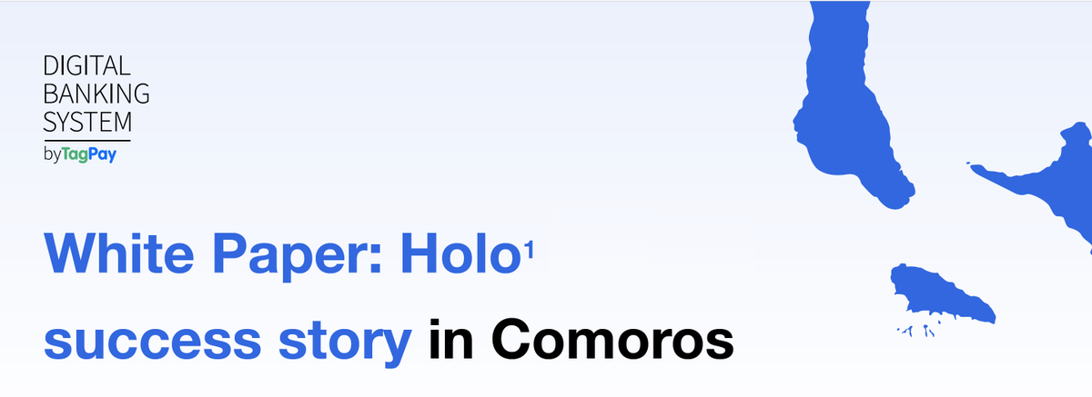 anamagbl's tweet photo. Do you want to know more about how @Holo, the digital bank by #BanquedeDéveloppementdesComores, is boosting financial inclusion in #Comoros? Check this #Whitepaper: https:// https://t.co/nvd5uDFVaY #Digitalbanks #financialinclusion #sucessstories #TagPayCommunity
@TagPayInc https://t.co/l9Kr0u1GHj