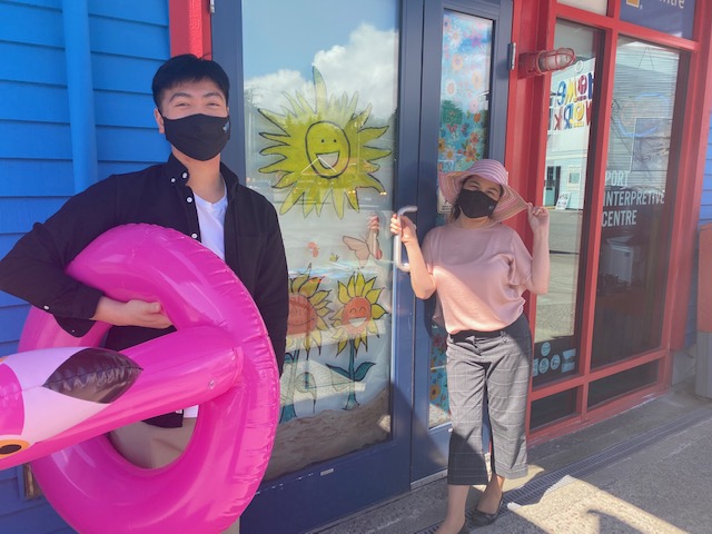 Here comes the sun! We've decked out the Port Interpretive Centre to celebrate #Seafest this weekend. We encourage everyone in #PrinceRupert to show their community spirit and take part in the <a href="/PRspecialevent/">Prince Rupert Special Events Society</a> decorating contest!