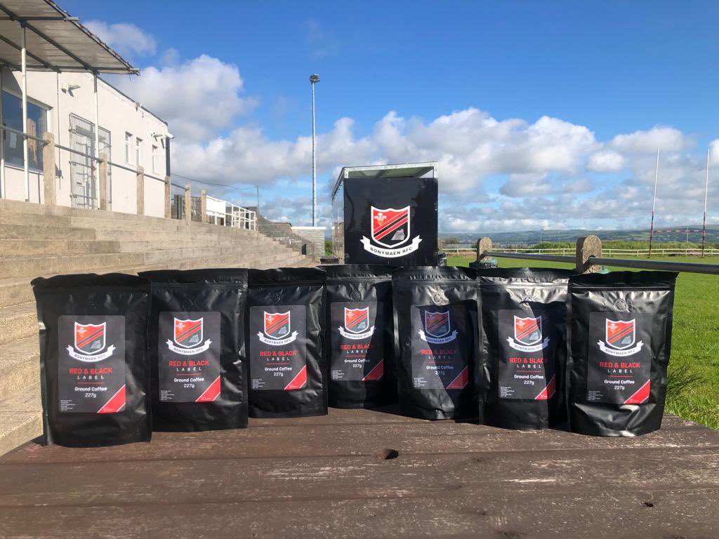 AVAILABLE NOW 

227g bags of Bonymaen Ground Coffee made from 100% Arabica beans. We are selling these at £6.00 per bag. A huge thanks to Argie’s Coffee for the help they’ve given us during this time.