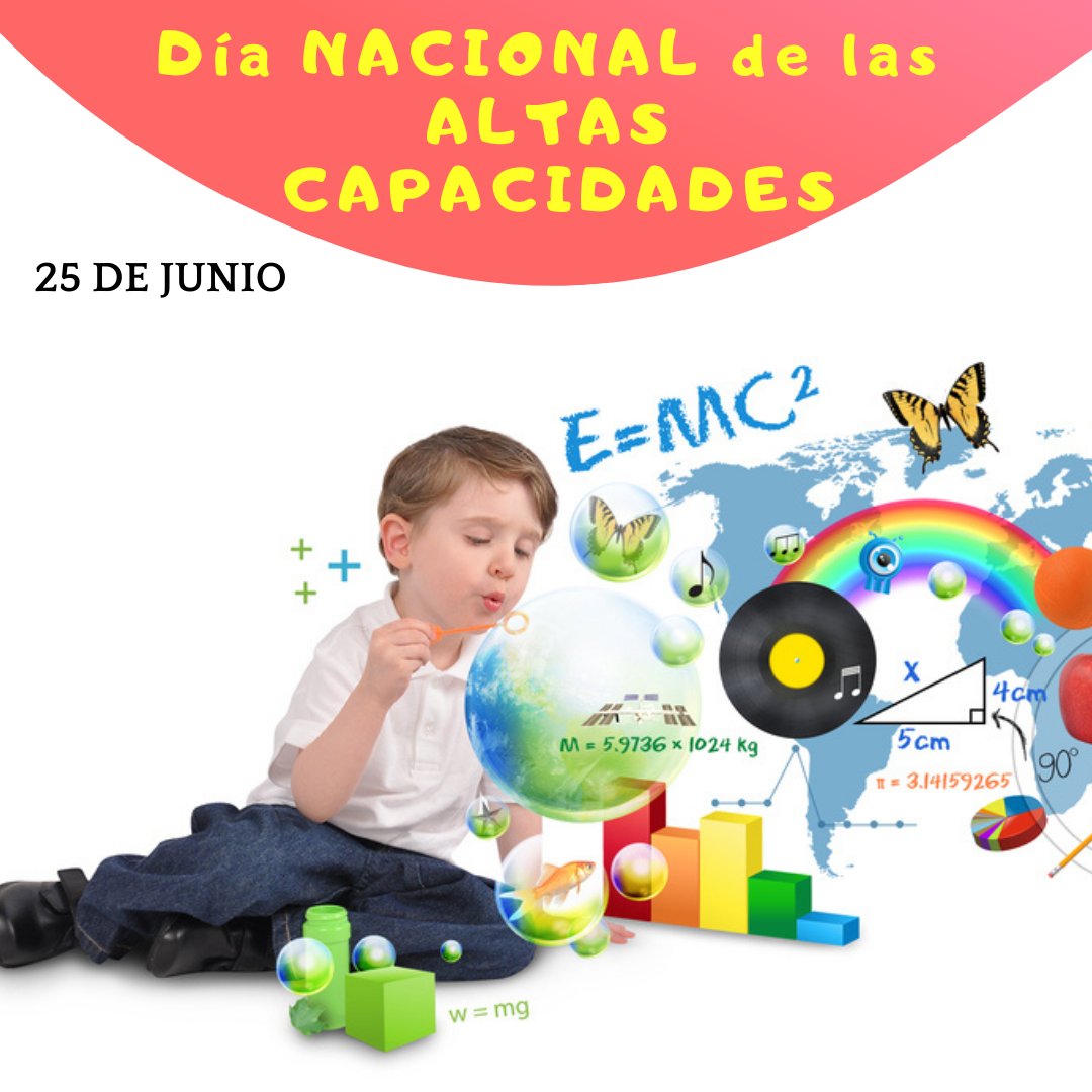 🔈 Los invitamos a llenar las redes de conciencia e impulsar el proyecto de ley para instaurar el 25 de junio como el DÍA NACIONAL DE LAS ALTAS CAPACIDADES. 
¡Compartí en todas tus redes el flyer e invitá a tus amigos a hacer lo mismo! 
¡Son el 15 % de la población!