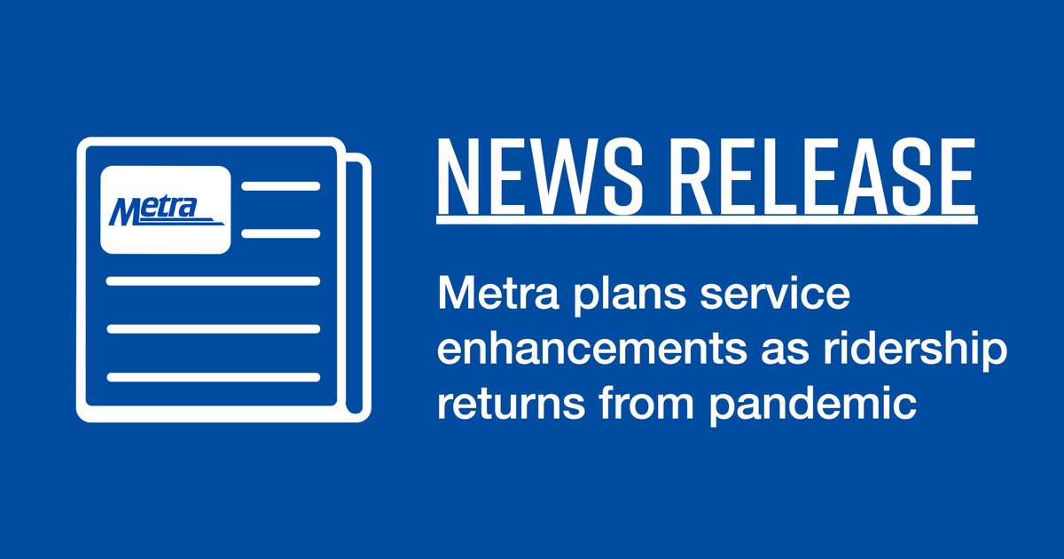 Metra on Twitter: 