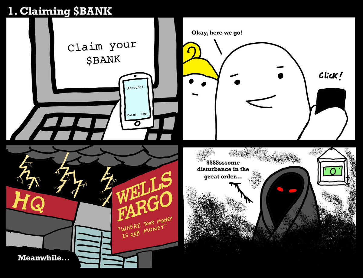 Banks may not know about us yet, but some of them are starting to sense that something isn’t quite right. $bank #thefutureisdao #bankless