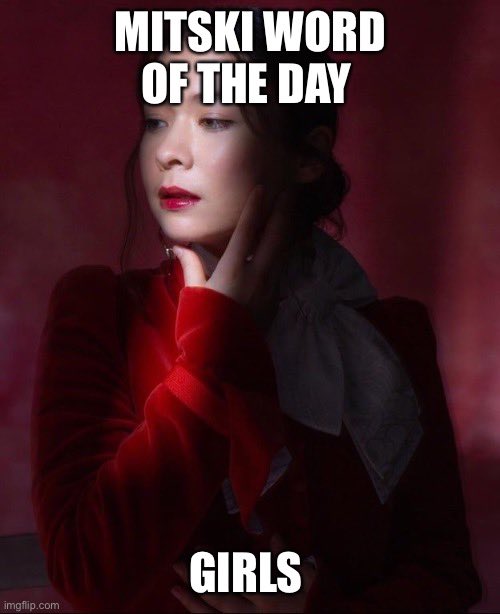 mitskioftheday's tweet image. 
