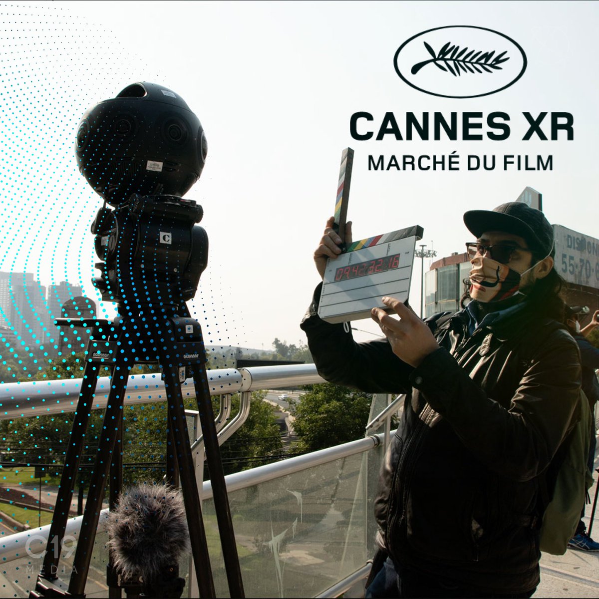 c19_media's tweet photo. ✨ El documental C19 Media forma parte de la selección oficial de CANNES XR: Garage Stories - XR content Lab.
#CannesXRChallenge incubation program (https://t.co/SUMSXX2RhA)
Dirigido por @alanskyo
Producción Ejecutiva @gabygel
#C19M #C19 #C19Inspira #VR #documentaryphotography https://t.co/r8kK0T5Trf