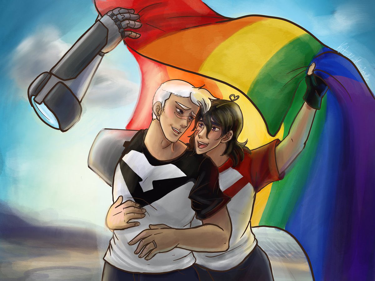 Kit_N_Kadoodle's tweet photo. @Dreamworks #pridexDreamworks @dreamworks
I love Shiro and I head canon Keith is lgbtq as well and he and Shiro are exploring the universe in at least one reality. I love Shiro for his kindness and love of others.
I also adore Scorpia for the same reason.
#sheith #loveislove #pride https://t.co/48MAekH7jf